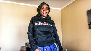 Afrikai egyetemista puncija castingon csillog