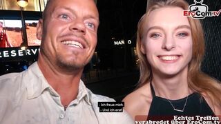 Német pornósztár csábítja turistát hotel dugásra