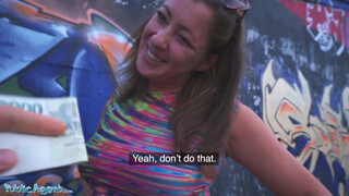 Euroért szexel bele a dögös euro csaj