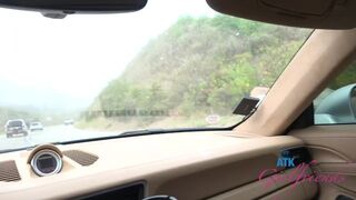 Strandcsaj autós orál vad POV kaland