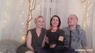 Hármas vadul Vincent Sophia Flo forró szerelmével