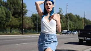 Mostohatesóval nyilvános vad dugás