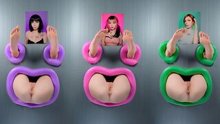 Három szűz lyuk átfúrása a falon át