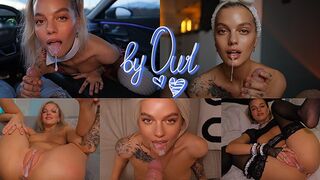 Tini szőke amatőr gyönyör: telefröcsköli és mélyen kiélvez a szűkbe