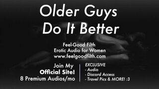 Érett férfi mutatja meg, hogyan kell igazán mélyre hatolni