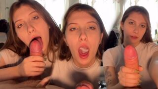 POV: a dögös mostoha nővéred mohón szopja a hatalmas farkadat