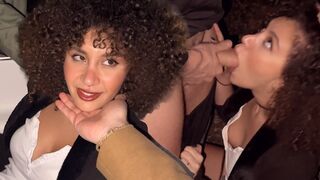 Teen ribanc sóvárog a farka után, a bika férje kényszeríti, hogy idegennel dugjon kocsiban!