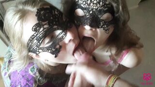 Kétforró szopás a tükörben, poly-amory őrülettel