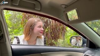 Hippie stoppos nimfomán csaj vadul élvezi a hatalmas farkat